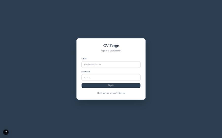 CV Forge